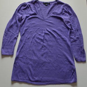 Purple Banana Republic Long Sleeved Shirt Sz XS